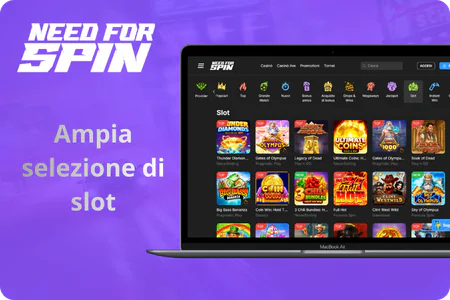 Need for Spin schermata slot online